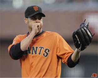 Former Blazer, Ryan Vogelsong